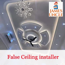 False Ceiling installer Mr. Pratap Das in Chandannagar